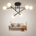 Dropshiping Modern Chandelier Simple Home Decor Lighting LED Bulbs Ceiling Lamp For Bedroom Dining Room Living Room Pendant Lamp - Detaila