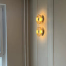 Arandela Luminária de Vidro Aura