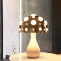 Abajur Cogumelo Luminária de Mesa Amanita Mushroom Metal