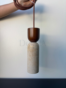 Pendente Pedra Travertino Thalia