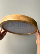 Lustre Plafon De Madeira Slim