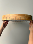 Lustre Plafon De Madeira Slim