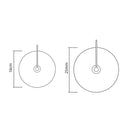 Arandela Pedra Translucida Petra