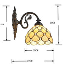 Arandela Luminária Tiffany Vitral Boemia