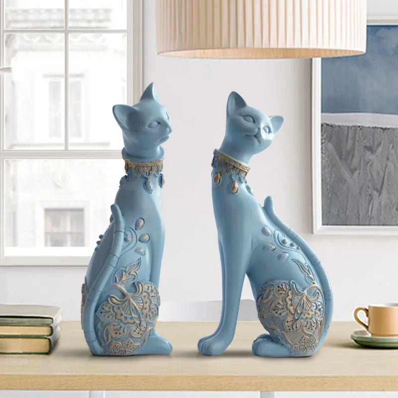 Estátua Gato da Sorte Decoração - Detaila