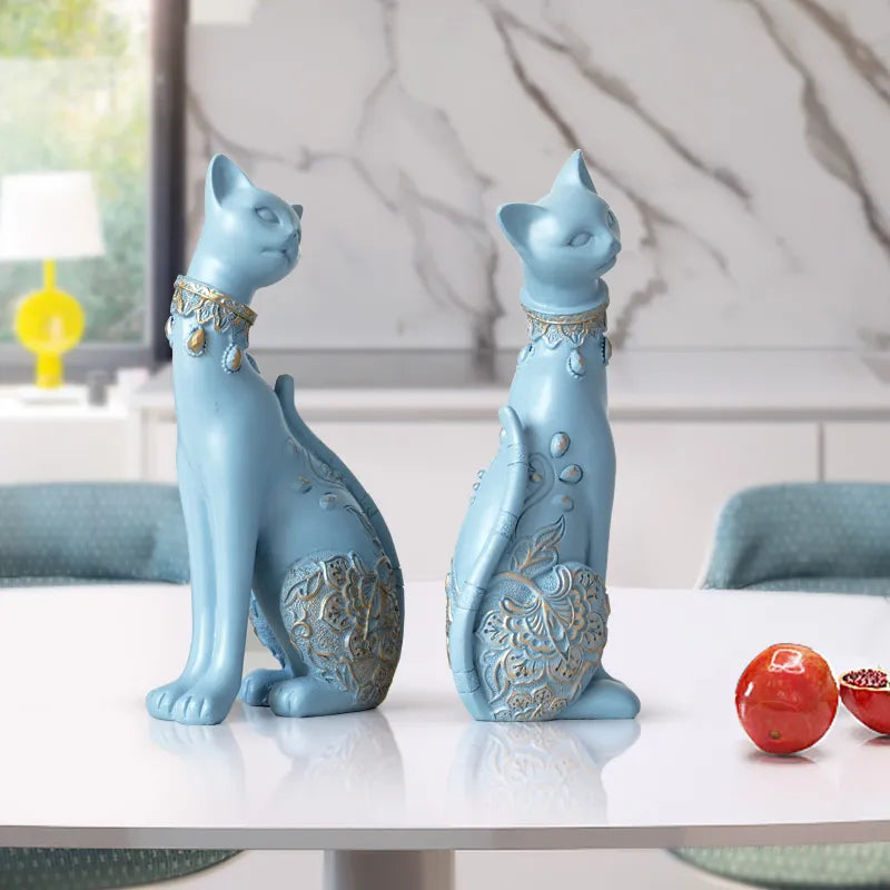 Estátua Gato da Sorte Decoração - Detaila