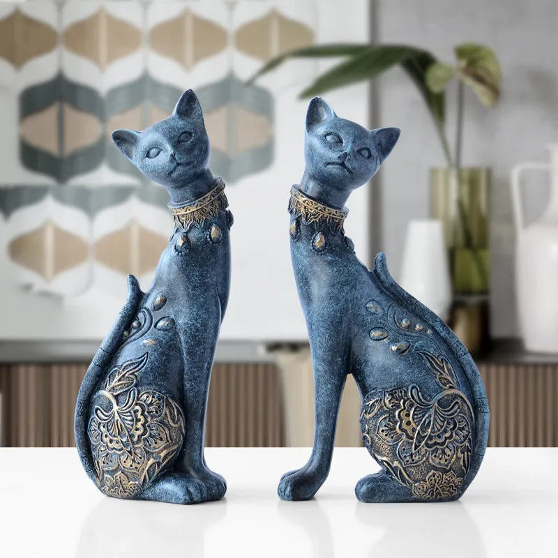 Estátua Gato da Sorte Decoração - Detaila