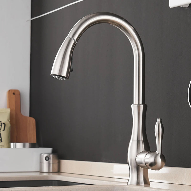 Torneira Para Cozinha Monocomando Com Ducha Extensível