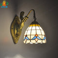 Arandela Luminária Tiffany Vitral Mediterrâneo