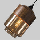 Pendente Metal e Vidro Rizardi