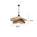 Pendente Luminária de Corda Rattan