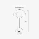 Abajur Luminária Cogumelo Recarregável Sem Fio - Detaila