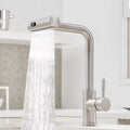 Torneira de Cozinha Removível de Aço Inoxidável Cascata Multifuncional Modelo Luxo