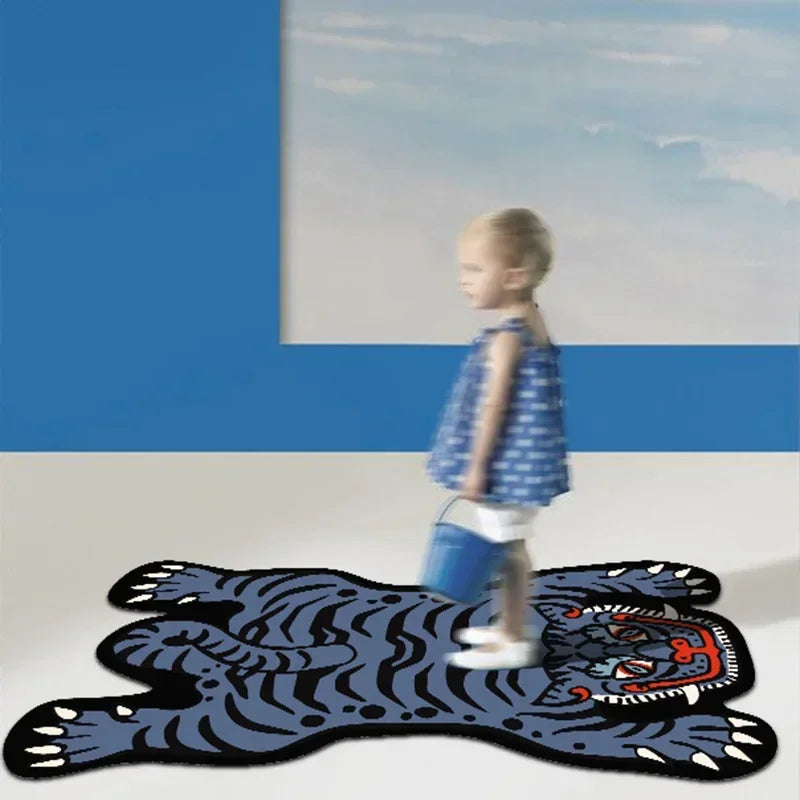 Tapete Tigre Desenhos Animados - Detaila