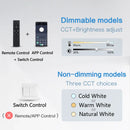 Luminária de Teto Plafon de Sobrepor Estilo Circular Controle por APP