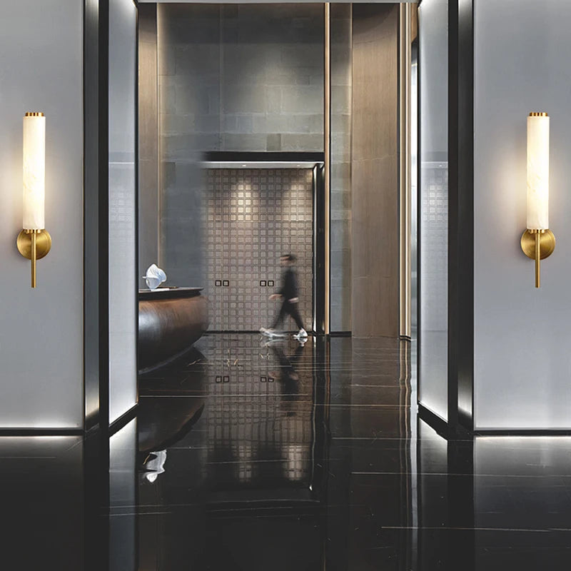 Arandela Pedra Mármore Liora