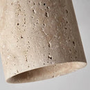 Lustre Pedra Travertino Luminária de Teto Velluto