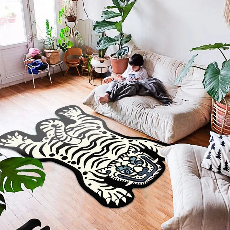 Tapete Tigre Desenhos Animados - Detaila