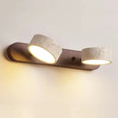 Arandela Pedra Travertino Para Espelho