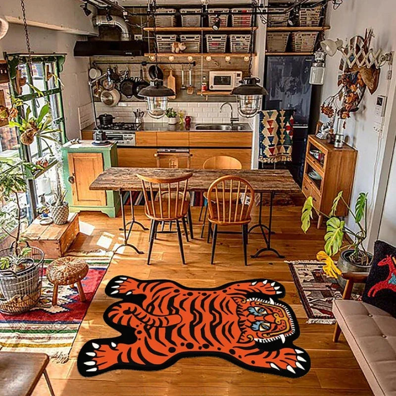 Tapete Tigre Desenhos Animados - Detaila