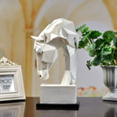 Escultura Majestic Horse Cavalo Branco