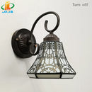 Arandela Luminária Tiffany Vitral Londres