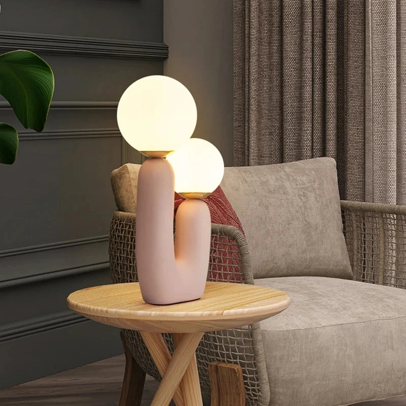 Abajur Cacto Luminária de Mesa Criativa Charm