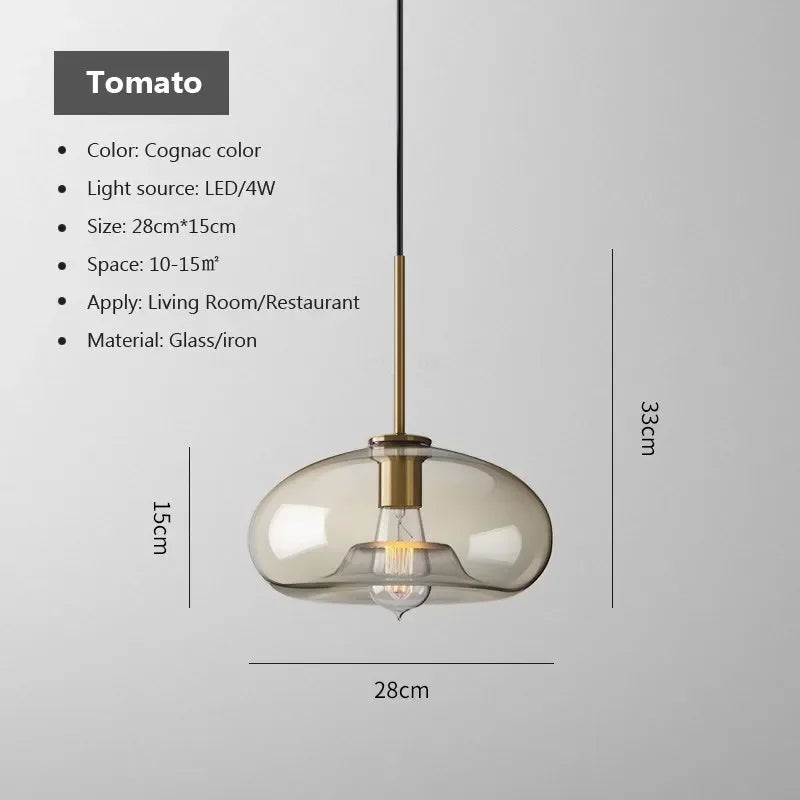 Pendente Luminária de Vidro Armandi