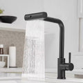 Torneira de Cozinha Removível de Aço Inoxidável Cascata Multifuncional Modelo Luxo