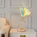 Abajur Luz Borboleta Luxo de Mesa - Detaila