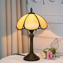 Abajur Tiffany Luminária de Mesa Vitral Pétala