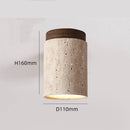 Lustre Pedra Travertino Luminária de Teto Velluto