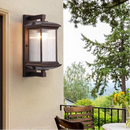 Arandela Externa Vidro Canelado