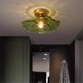 Lustre Luminária de Vidro Flower