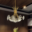 Lustre Buque de Cristal LED - Detaila