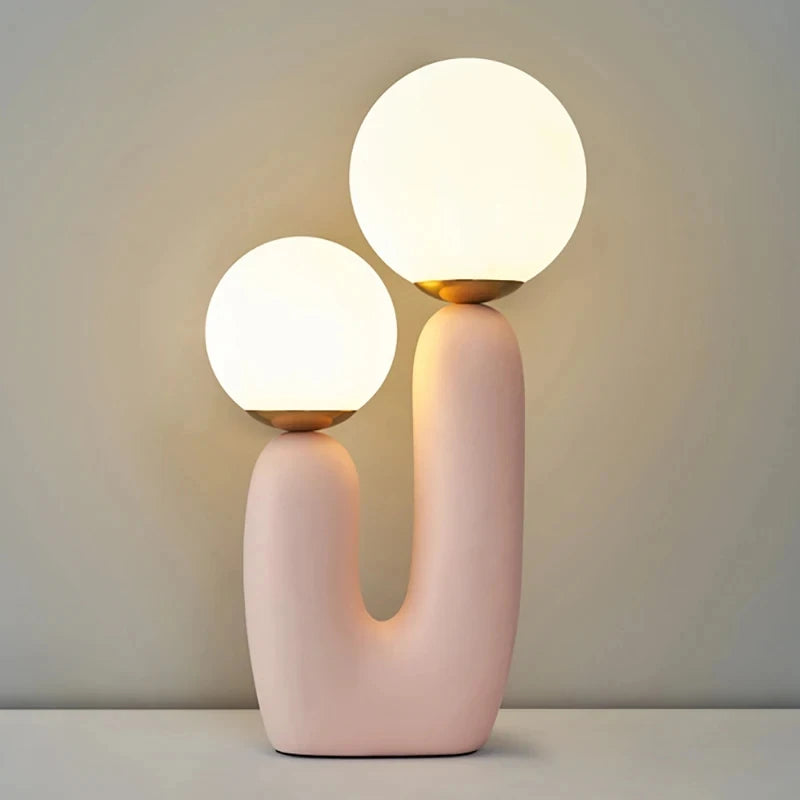 Abajur Cacto Luminária de Mesa Criativa Charm