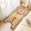 Tapete Decorativo Infantil Animais Jacaré Tigre Leão Gato