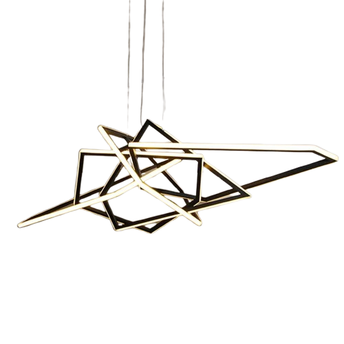 Pendente Luxo Geométrico Irregular