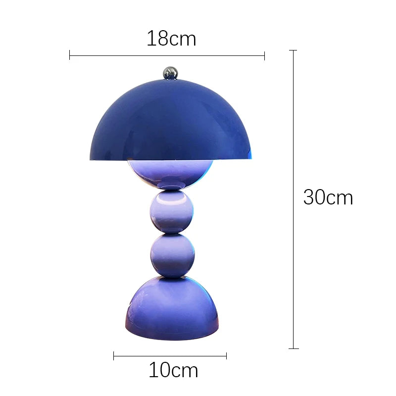 Abajur Luminária de Mesa Moderna Colorido