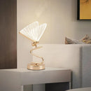 Abajur Luz Borboleta Luxo de Mesa - Detaila