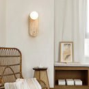 Arandela Pedra Travertino Elen