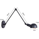 Arandela Articulável Lâmpada de Parede Jane