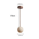 Pendente Pedra Travertino Ball