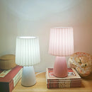 Abajur Plissado Luminária de Mesa Veneza