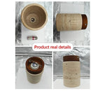 Lustre Pedra Travertino Luminária de Teto Velluto