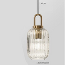 Pendente Luminária Canelada Vetri