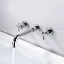 Torneira de Parede Para Banheiro e Lavabo Cruzeta