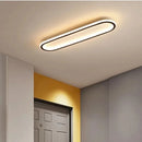 Plafon Lâmpada de Teto Para Sala Cozinha Banheiro Lavanderia Retangular