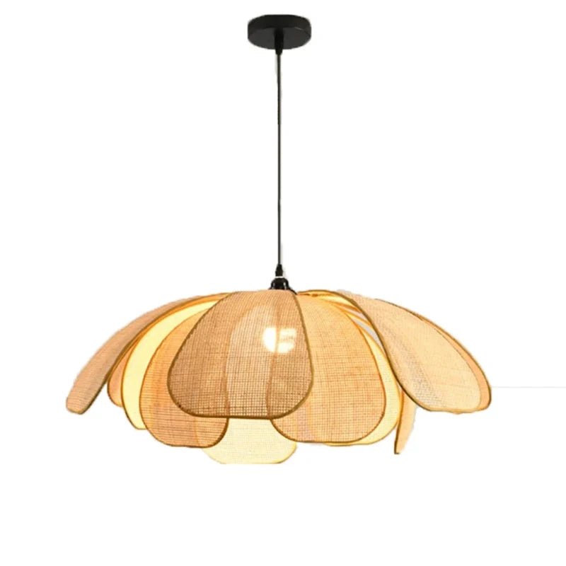 Pendente Flor de Lótus Rattan