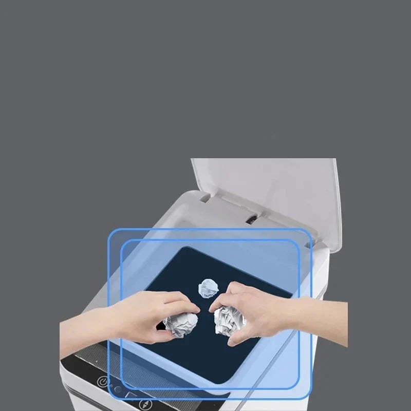 Lixeira Automática com Sensor Recarregável 12 Litros